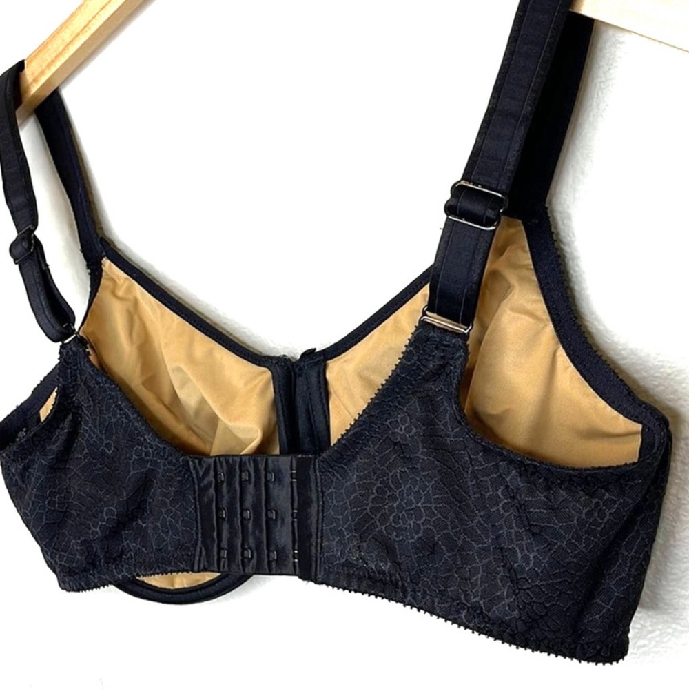 Chantelle C Magnifique Minimizer lightly lined full coverage Bra 42D black NWOT - Picture 11 of 12